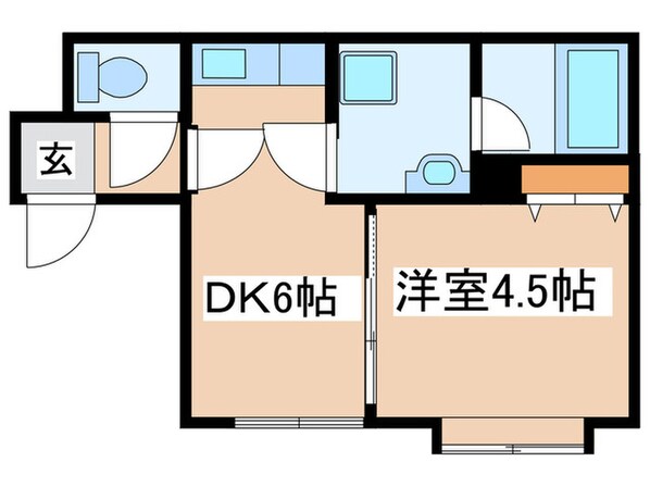 グランフォルム南円山の物件間取画像